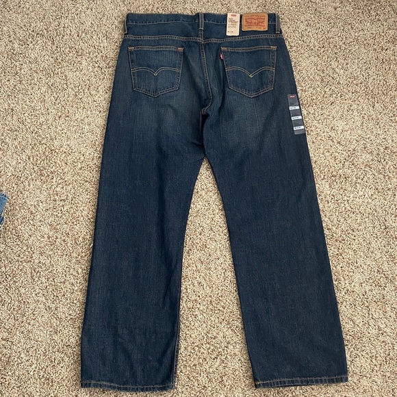 Levi’s 569 Loose Straight Denim Jeans 36x32 - Picture 3 of 6